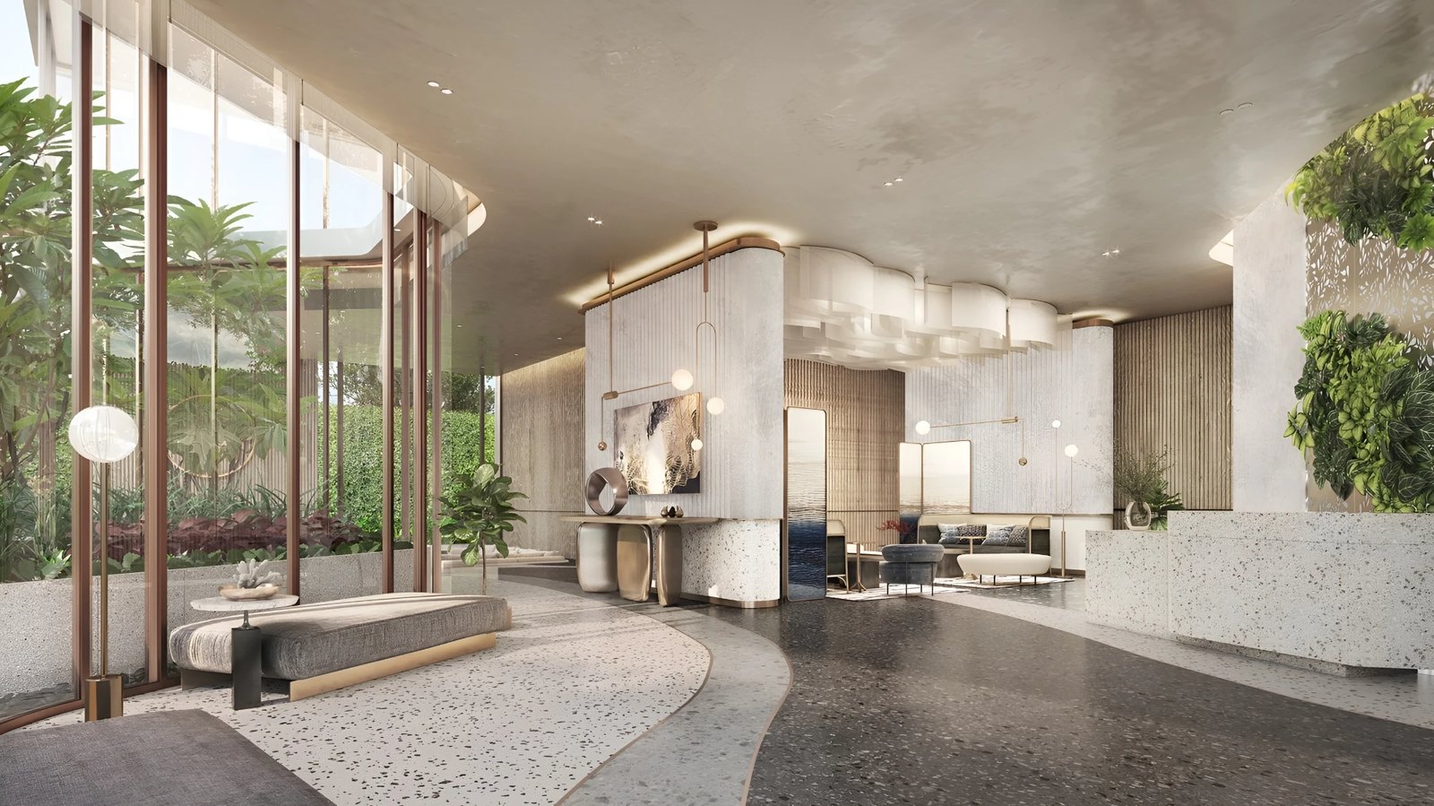 Sand and Sea Lobby